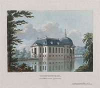 KG 08450
          <br/>
          Trompenburgh uit de Plaats van ter Zijden te zien
          <br/>
          <em>Numan, Hermanus (1744-1820)</em>